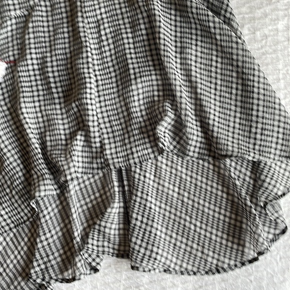 High low skirt from H&M in gingham checks - NWT - Picture 4 of 9
